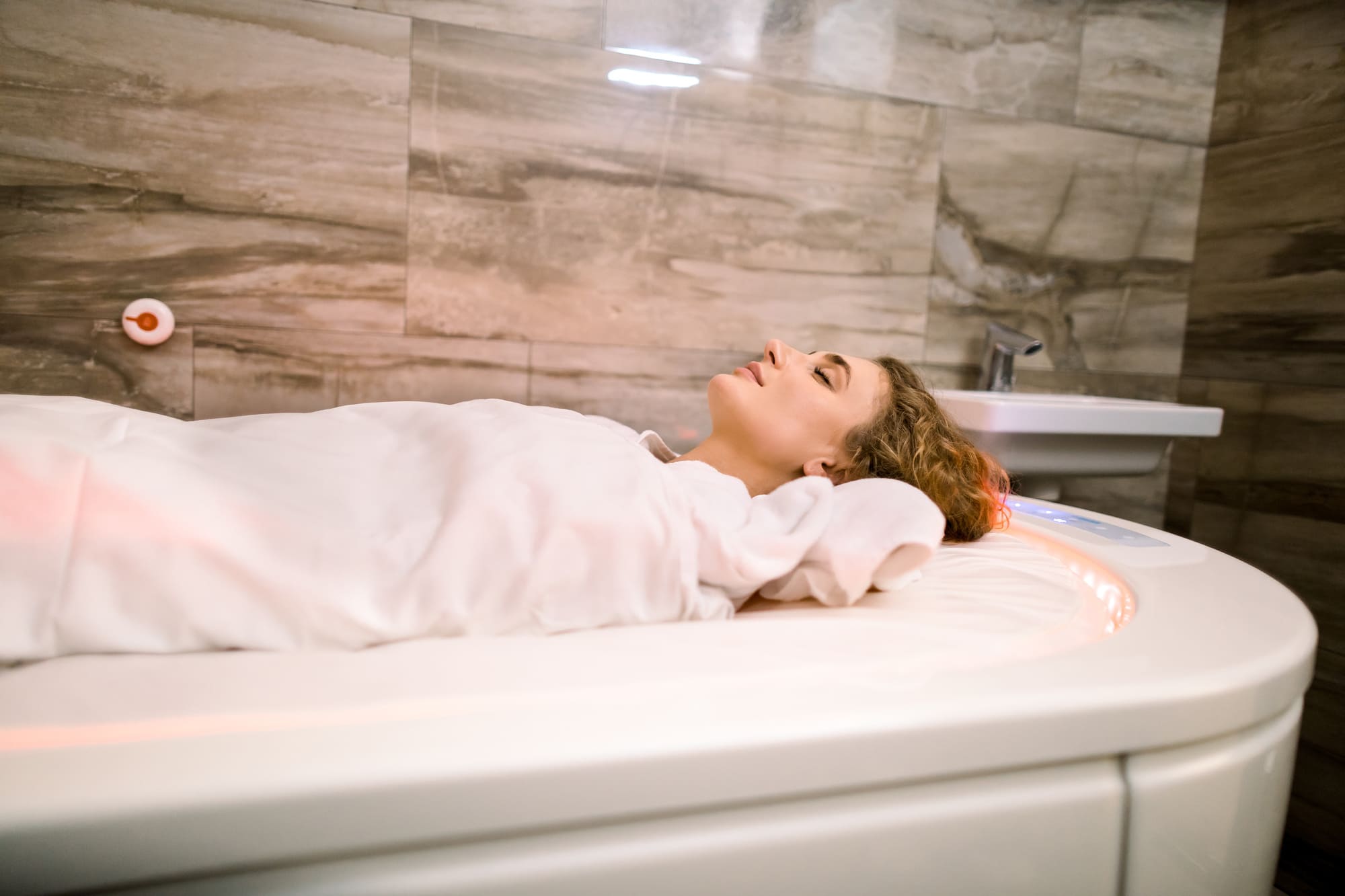 Heated Hydromassage Bed Med Spa Service at Just For Grins Family Dental